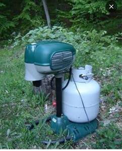 lot 215 image: mosquito magnet patriot plus- comes with propane tank