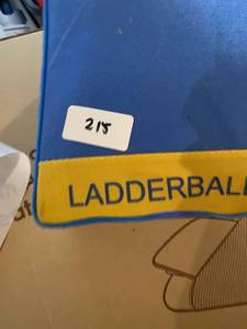 lot 218 image: Ladder ball set