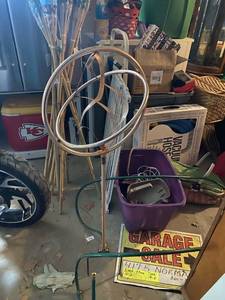 lot 228 image: Decorative sprinkler with connector hose