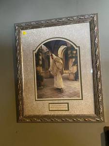 lot 251 image: Religious photo with a scripture