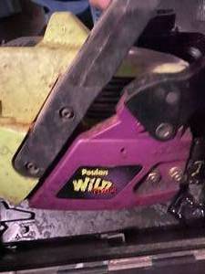 lot 253 image: Poulan Wild thang chainsaw
