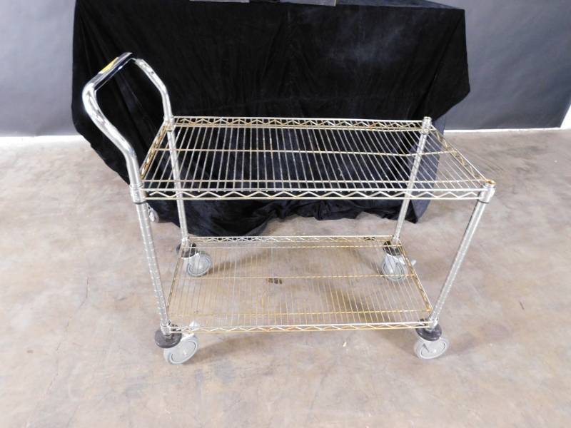 lot 9347 image: Rolling Supervisor Cart