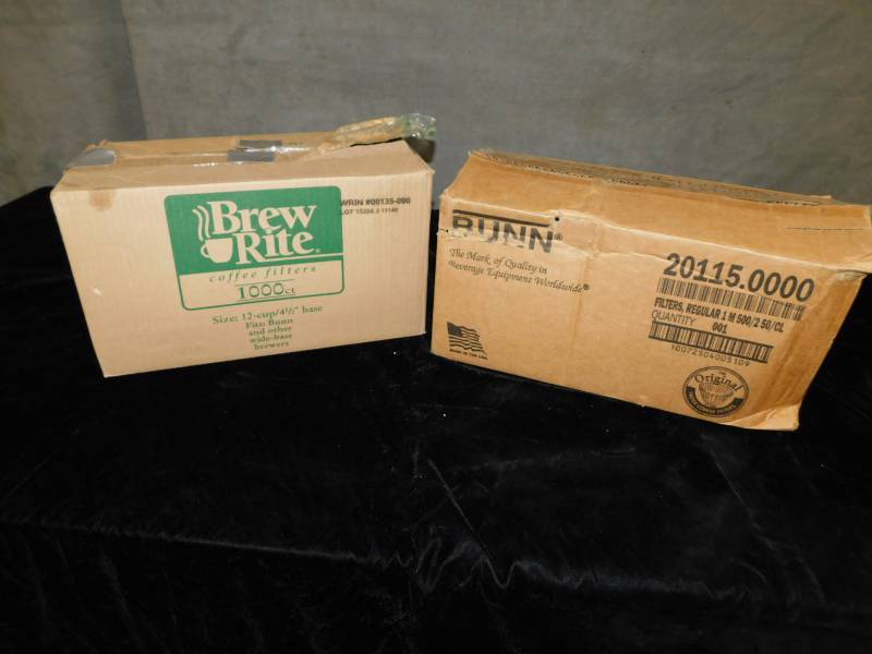 lot 9377 image: Lot of Brew Filters