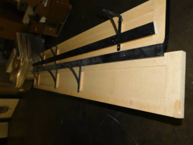 lot 9406 image: 2 Piece Shelf Very Long