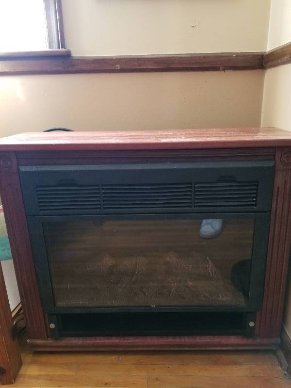 lot 9008 image: Electric Fireplace