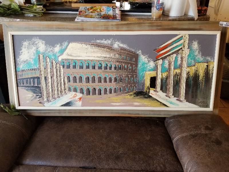 lot 9116 image: Beautiful Large Art Piece