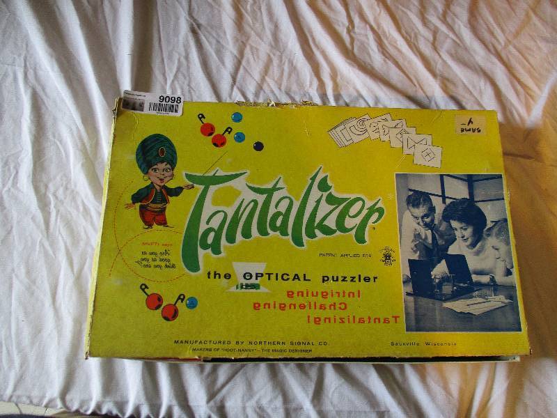 lot 9098 image: Vintage Optical Puzzler