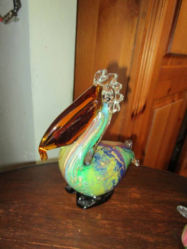 lot 9047 image: Murano Glass Pelican