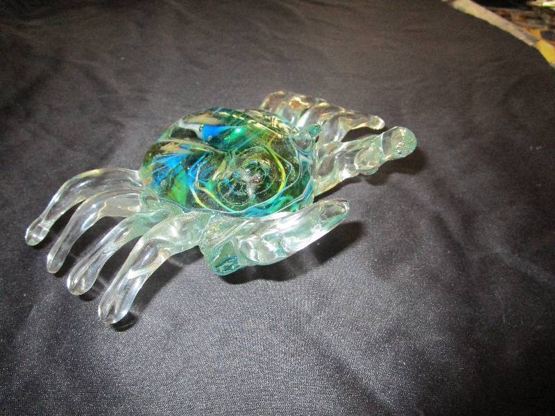 lot 9153 image: Murano Glass Crab