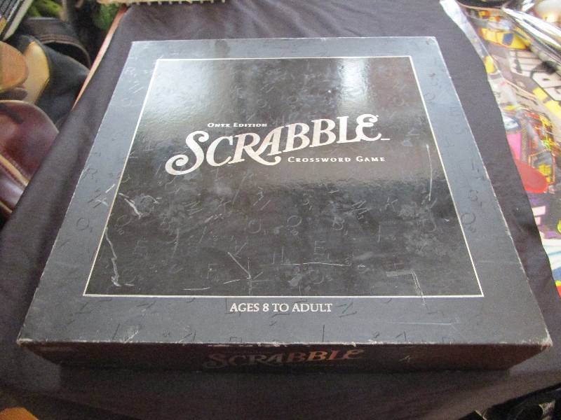 lot 9165 image: Large Deluxe Scrabble Game