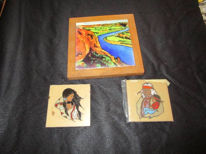 lot 9169 image: Native American Tiles