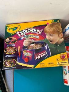 lot 2667 image: Crayola explosion, Spirograph, cognitive letters games sets