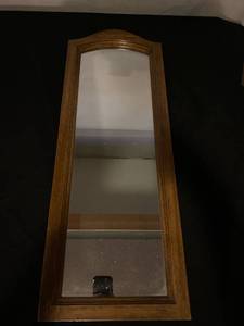 lot 2688 image: Small narrow mirror for decor