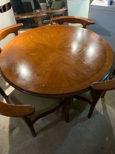 lot 2698 image: Solid wood gaming table