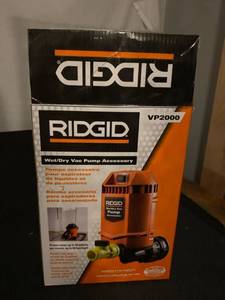 lot 2702 image: Rigid Wetdry vac pump accessory