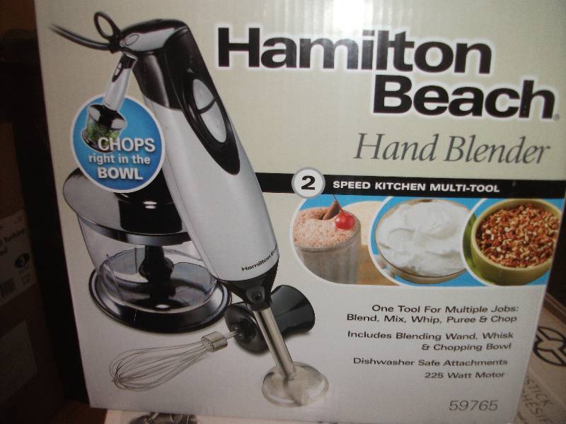 Hamilton Beach 59765 2 Speed Hand Blender Small Appliances Blenders
