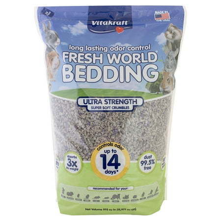 lot 4155 image: Vitakraft Fresh World Bedding for Small Animals Ultra Strength 975 cu. in.