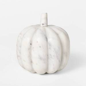 lot 3991 image: Marble Pumpkin White - Threshold designed with Studio McGee