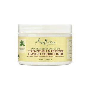 lot 4051 image: SheaMoisture 100% Pure Jamaican Black Castor Oil Leave In Conditioner For Damaged Hair and To Soften Detangle Hair 11.5oz