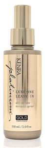 lot 4057 image: Kenra Platinum Luxe One Leave-In  All-In One Miracle Spray  Enriched with Precious Gold  Opulent Slip & Shine  ThermalHeat Protection  Medium To Coarse Hair  5 fl. Oz