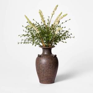 lot 4181 image: Hyssop Arrangement Fall Floral Decorative Plant - Threshold designed with Studio McGee (MISSING VASE, GREENERY ONLY)