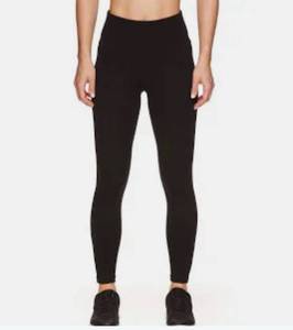 lot 4228 image: Reebok Womens Everyday Leggings with 25 Inseam and Side Pocket, XL