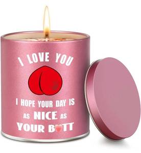 lot 4230 image: Funny candle, 9 oz
