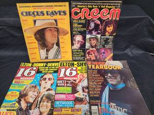 lot 331 image: 1970s Music Magazine Collection - 16 Magazine & Hit Parade Lot