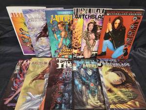 lot 389 image: WITCHBLADE COMICS