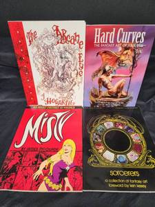 lot 390 image: Four Fantasy Art Books