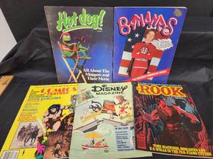 lot 398 image: 6 Comic and TV Show Magazines
