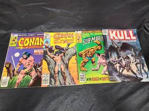lot 399 image: Vintage 1980s Marvel Comics Collection - Conan, Sub-Mariner & Kull