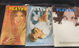 lot 403 image: Vintage Playboy Magazines Collection - 3 Issues
