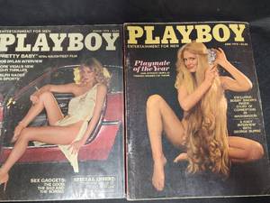 lot 408 image: 2 PLAYBOY Magazines March 1978 and June 1978