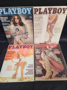 lot 412 image: Vintage Playboy Magazine Collection - JulyAugustSeptember snd and November 1978