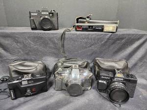 lot 219 image: Vintage Camera Collection - Meikai, Platon, Impac & Quickshot