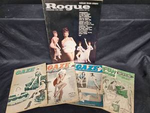 lot 240 image: Vintage Girlie Magazines
