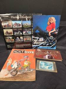 lot 250 image: Harley Davidson, Nascar and CYCLEtoons Collectibles