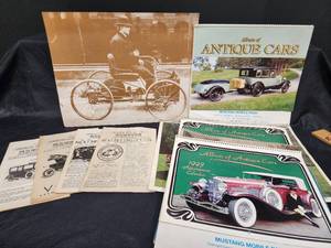 lot 251 image: Antique Car Pictures and Newsletters from 30s and 40s