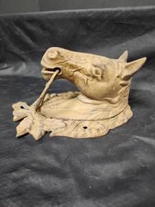 lot 264 image: Vintage Horse Head Door Knocker