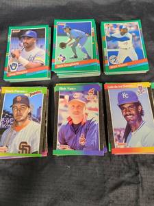 lot 268 image: 1990s Donruss Baseball Card Collection