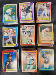 lot 270 image: 1990 Topps Baseball Card Collection Lot