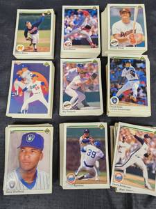 lot 271 image: 1990 Upper Deck Baseball Card Collection