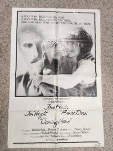 lot 302 image: 27x40 Coming Home (1978) Original Movie Poster