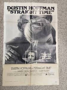 lot 304 image: 27x40 Straight Time Restricted Rating Movie Memorabilia