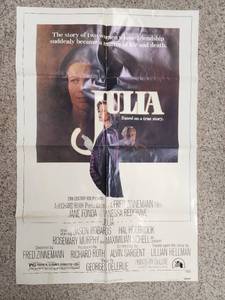 lot 305 image: 27x40 Original 1977 Julia Movie Poster