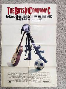 lot 306 image: 27x40 The Boys in Company C (1978) Original Movie Poster