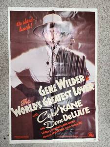lot 309 image: 27x40 The Worlds Greatest Lover Original Movie Poster