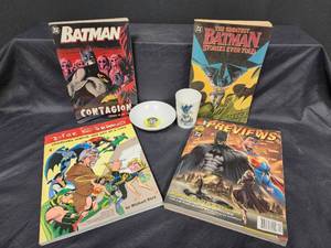 lot 115 image: Vintage Batman and Comic Collectibles