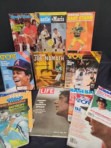 lot 134 image: Vintage 60s, 70s and 80s Sports Magazines